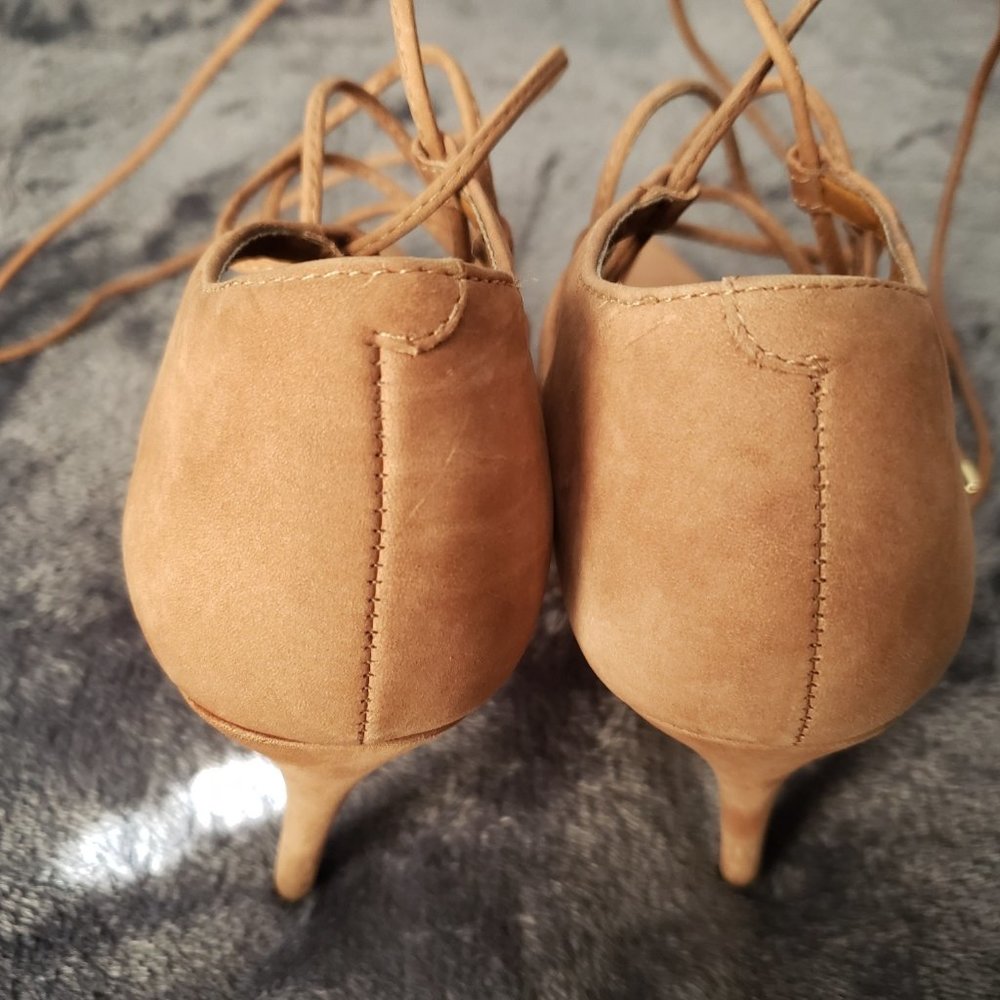 Steve Madden nude color strap heels sz 5.5 - Picture 5 of 6